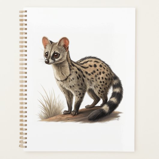 Afrikaanse civetkat planner (Voorkant)