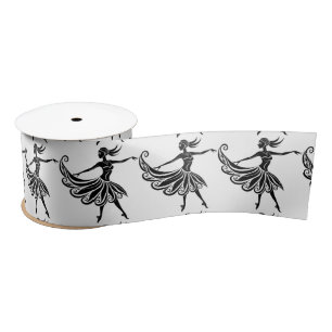 Afrikaanse danser Silhouette Kunst Thunder_Thunder Lint