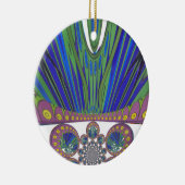 Afrikaanse decoratieve patroon moderne designkleur keramisch ornament (Rechts)