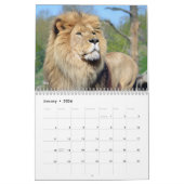 Afrikaanse dieren 12-maandenkalender kalender (Jan 2026)