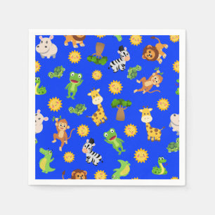 Afrikaanse dieren servet