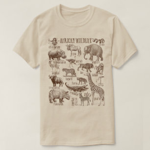 Afrikaanse dierenpakket  t-shirt
