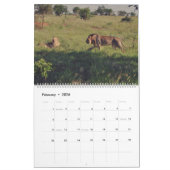 Afrikaanse dierkalender kalender (Feb 2026)