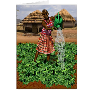 Afrikaanse dorpsleven