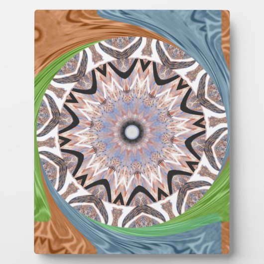 Afrikaanse draaikolk kunst print fotoplaat (Voorkant)