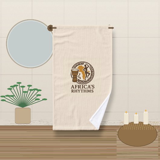 Afrikaanse Drum Handdoek