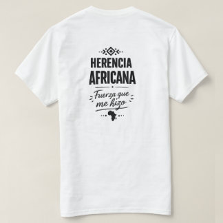 Afrikaanse Erfenis Leeft in Mij Puerto Rico T-shirt