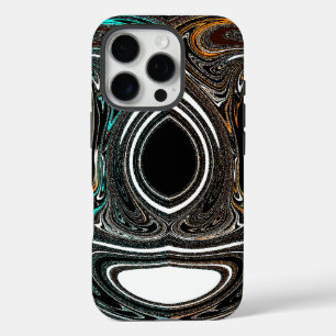 Afrikaanse Etnische Doodle Zebra Getextureerd Ab iPhone 16 Pro Hoesje