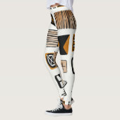 Afrikaanse etnische print leggings (Links)