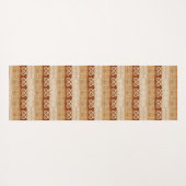 Afrikaanse etnische stam Adinkra-stam. yoga mat. Yogamat (Achterkant (horizontaal))