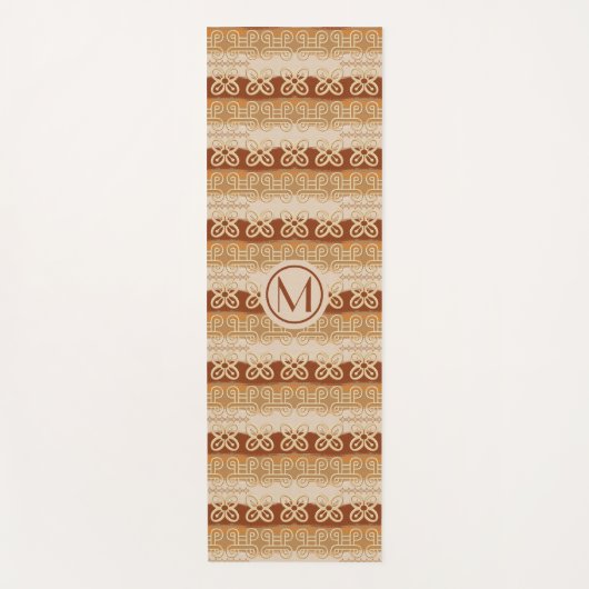 Afrikaanse etnische stam Adinkra-stam. yoga mat. Yogamat (Voorkant)