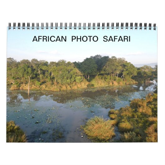 AFRIKAANSE FOTO SAFARI KALENDER (Hoes)
