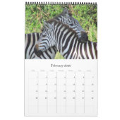 Afrikaanse fotografische safari 2025 kalender (Feb 2026)