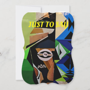 Afrikaanse geïnspireerde kaart, traditionele Afrik Kaart