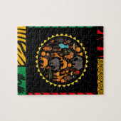 Afrikaanse gethemde puzzel (Horizontaal)