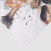 Afrikaanse Giraffe karikatuur Funny Safari Tissuepapier (Detail)