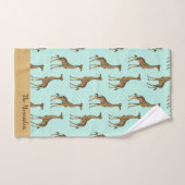 Afrikaanse Giraffes Bad Handdoek (Handdoek)