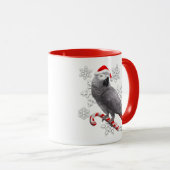 Afrikaanse grijze kerstMok Mok (Voorkant rechts)