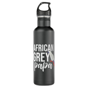 Afrikaanse grijze papa waterfles 