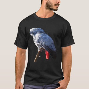 Afrikaanse grijze papegaaipremie T-shirt