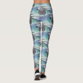 Afrikaanse grijze pool leggings (Achterkant)