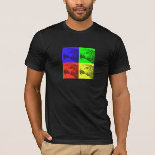 Afrikaanse grijze Pop maakt Dark T-Shirt