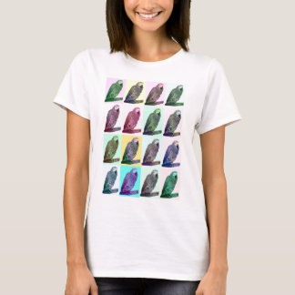 Afrikaanse grijze Pop T-shirt
