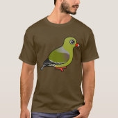 Afrikaanse groene duif t-shirt (Voorkant)