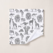 Afrikaanse handdoek voor natuurontwerp (Wasdoekje)