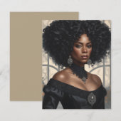 Afrikaanse hertogin kaart (Voorkant / Achterkant)