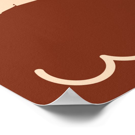 Afrikaanse hippo-reisposter poster (Hoek)