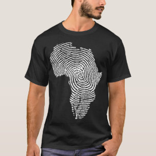 Afrikaanse Identiteit Afrikaanse Amerikaanse Pride T-shirt