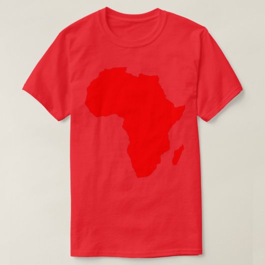Afrikaanse illustratie t-shirt (Design voorkant)