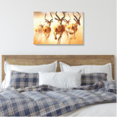 Afrikaanse Impala Canvas Kunst (Insitu (Slaapkamer))