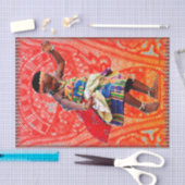 Afrikaanse jeugd en Rhythm Tissuepapier (Craft)