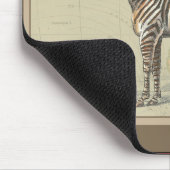 Afrikaanse kaart en een Zebra Muismat (Hoek)