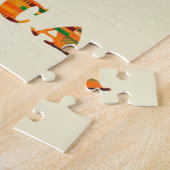 Afrikaanse kaart puzzel (Zijkant)