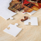 Afrikaanse kaart: vier het seizoen met cultuur legpuzzel (Zijkant)