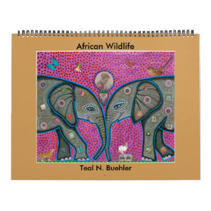 Afrikaanse kalender voor wilde dieren