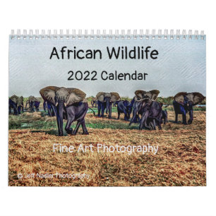 Afrikaanse kalender voor wilde dieren 2022