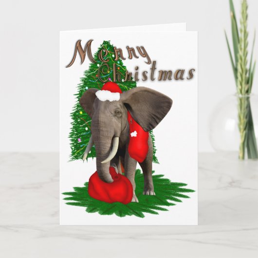 Afrikaanse kerst kaart (Voorkant)