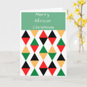 Afrikaanse kerst kaart (Gele Bloem)