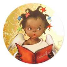 -Afrikaanse Kerst stickers