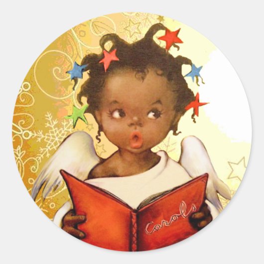 -Afrikaanse Kerst stickers (Voorkant)
