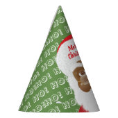 Afrikaanse kerstfeestdag met kerstmis feesthoedjes (Links)