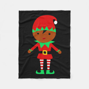 Afrikaanse kerstkerstkerstkerstkerstkerstman Elf Fleece Deken
