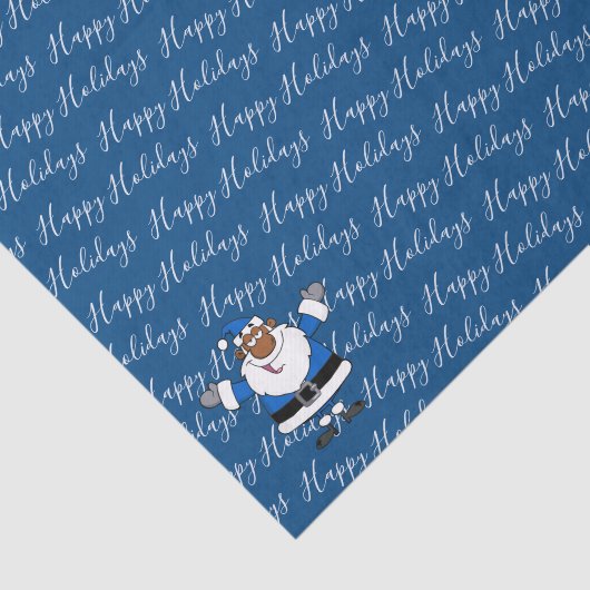 Afrikaanse kerstman Hanukkah Kwanzaa Tissuepapier (Detail)