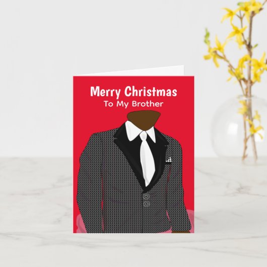 -Afrikaanse Kerstmis Kaart (Gele Bloem)