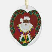 Afrikaanse kerstsieraad keramisch ornament (Rechts)