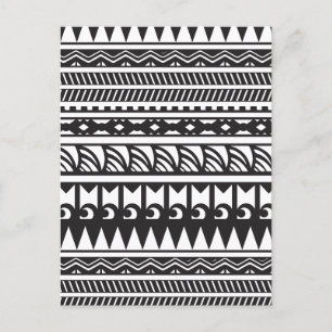 Afrikaanse kleur tribal naadloos patroon feestdagenkaart